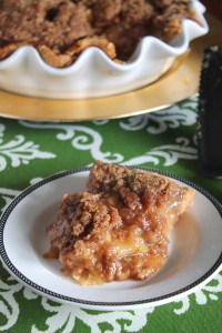 Salted Caramel Apple Pie with Crumble Topping 3