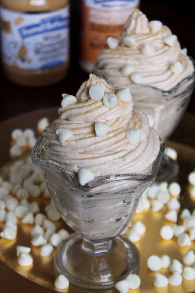 White Chocolate Peanut Butter Mousse 1
