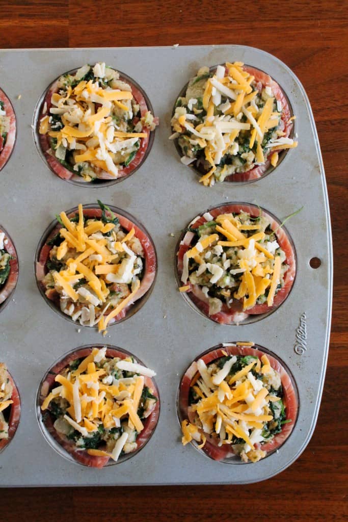 Bacon Wrapped Breakfast Casserole Muffins 3