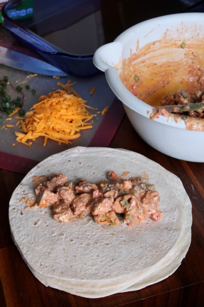 Buffalo Chicken Enchiladas 2