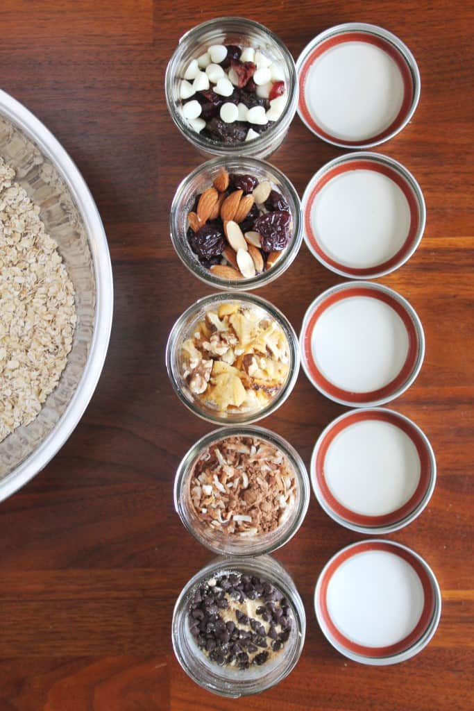 Homemade Instant Oatmeal in Jars.