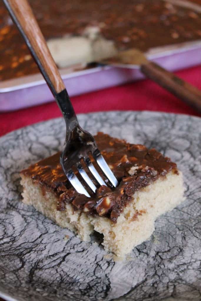 Peanut Butter Sheet Cake with Chocolate Icing 4