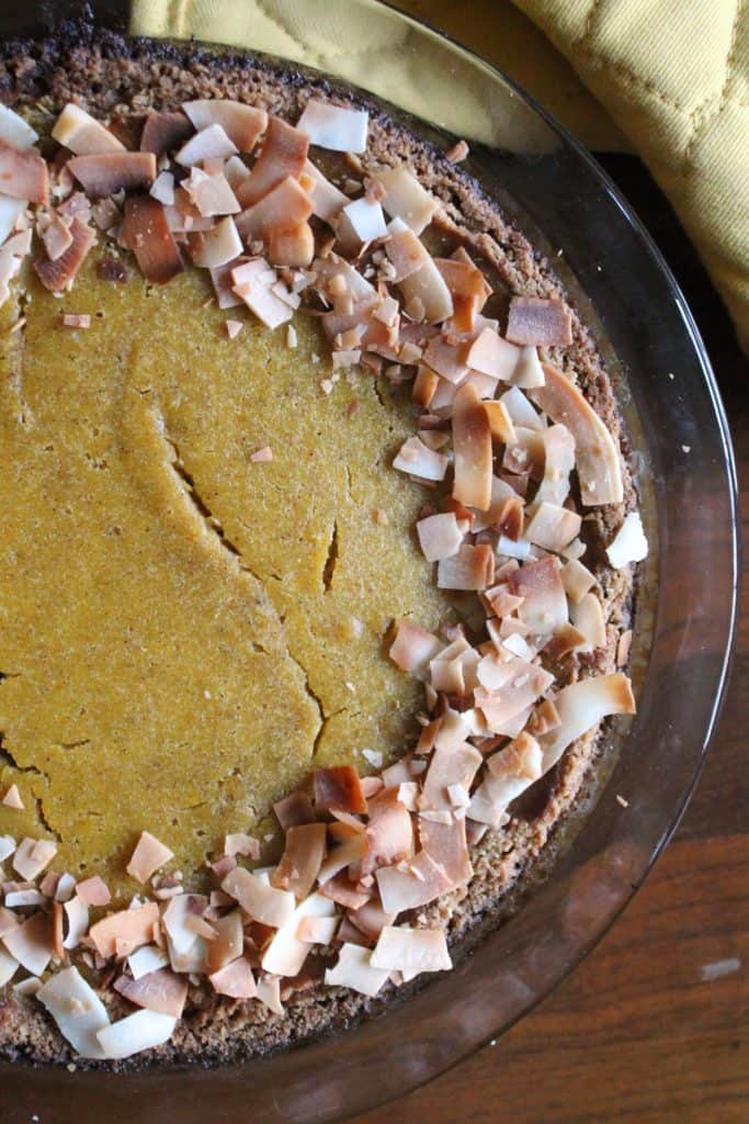 Coconut-Pumpkin Pie 2