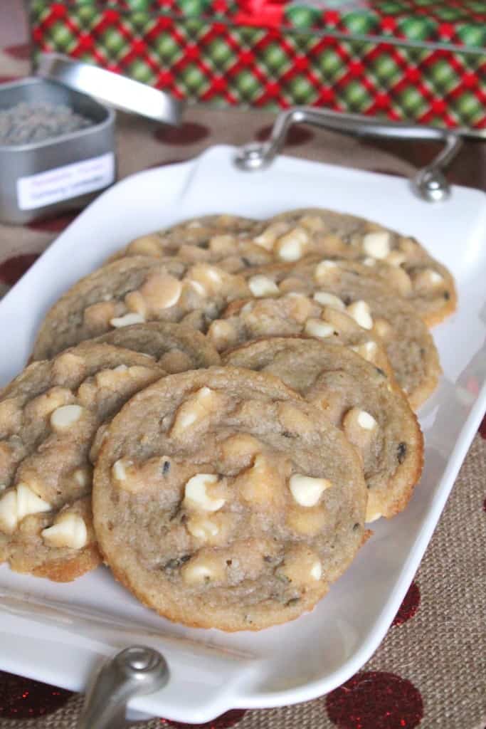Lavender White Chocolate Chip Cookies 3