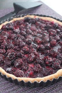 Blackberry Tart.