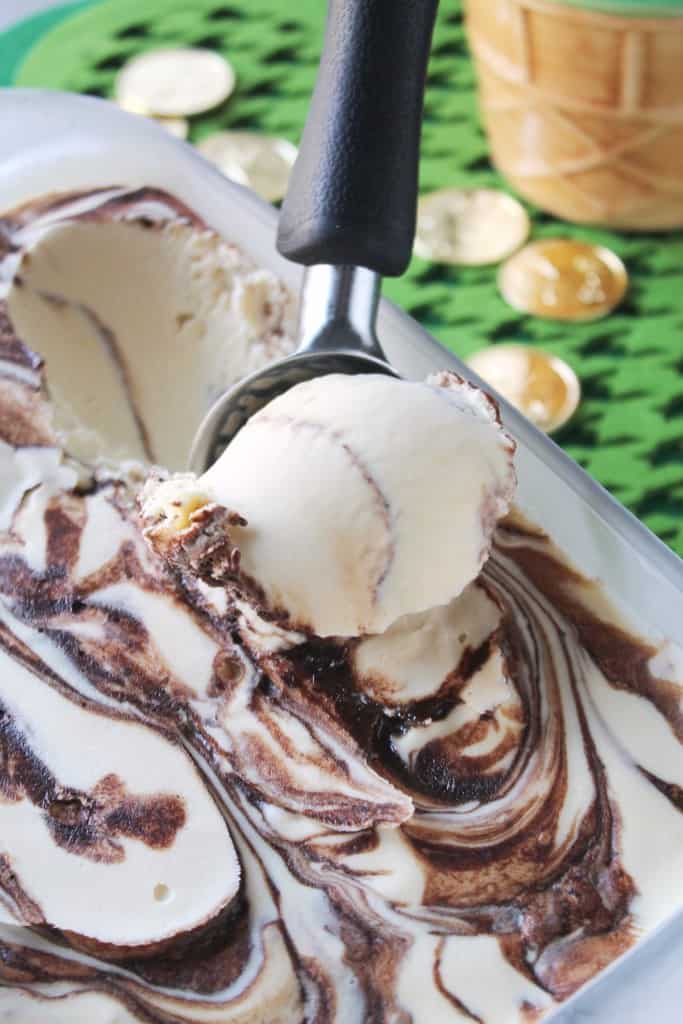 Bailey’s Ice Cream with Whiskey Fudge Ripple 1