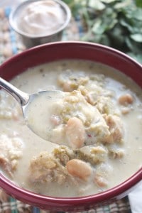 Chicken Chili with Hominy.