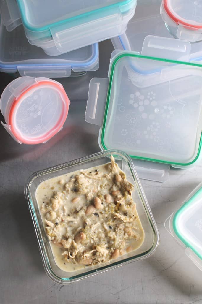 Slow Cooker White Bean Chicken Chili with Hominy 3