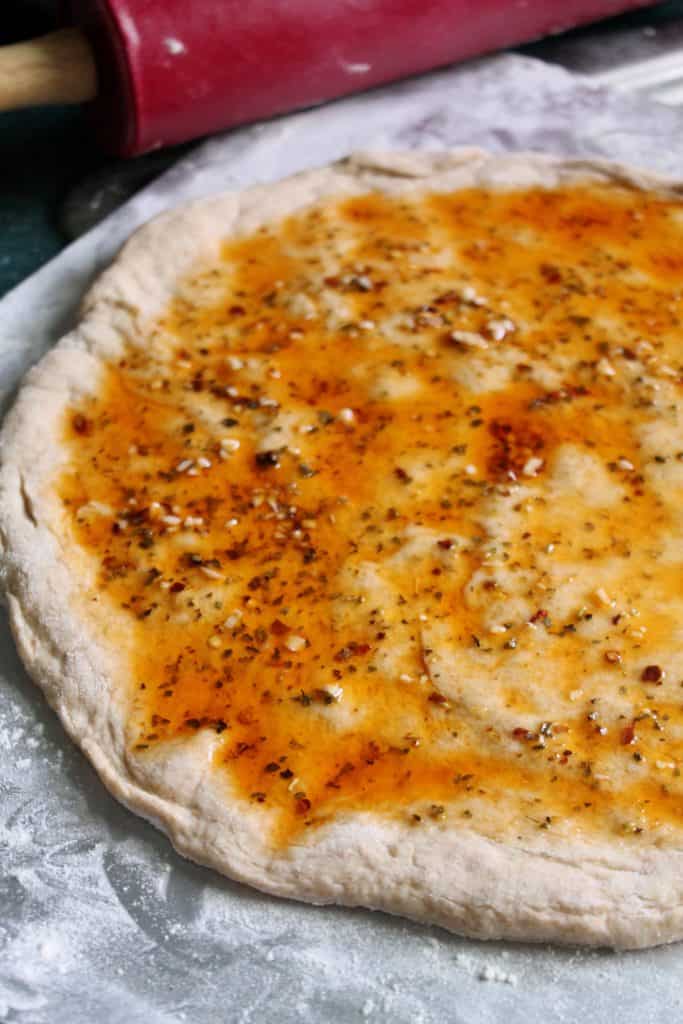 Bacon and Vegetable Pizza 2