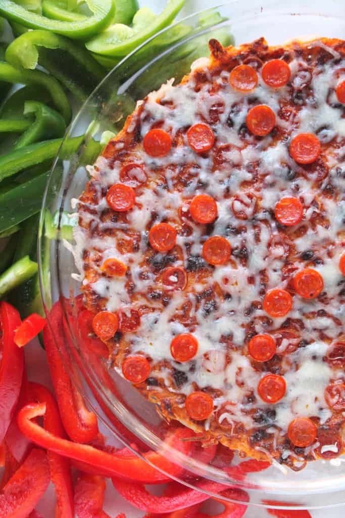 Baked Pizza Hummus 1