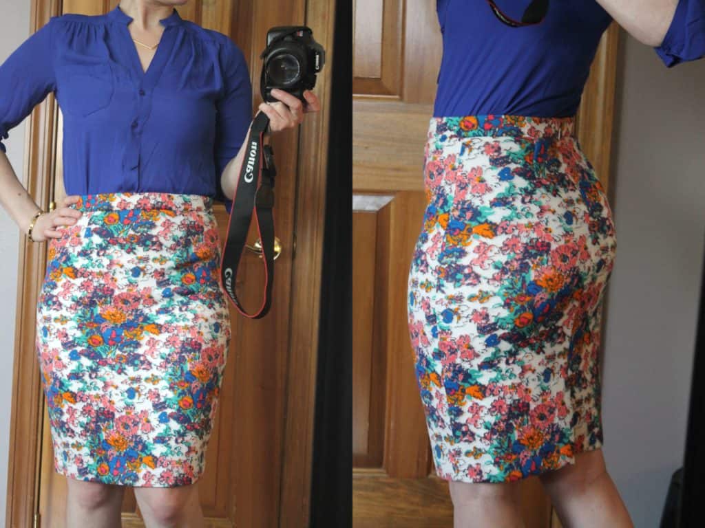 PLENTY BY TRACY REESE Bridgette Neoprene Pencil Skirt