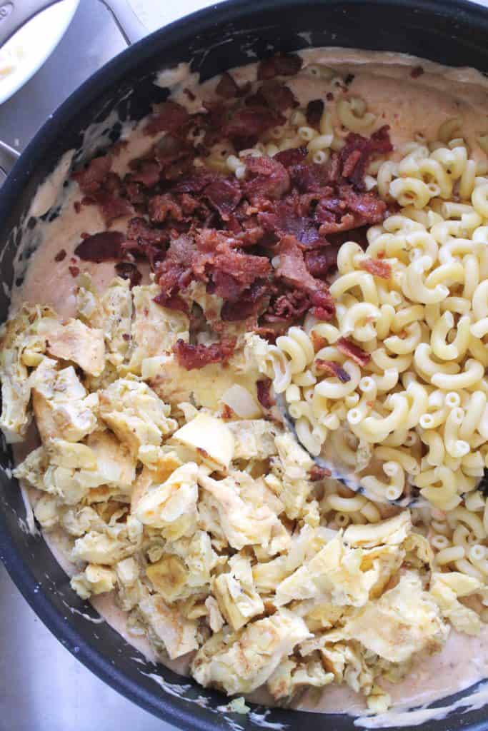 Breakfast Mac & Cheese 2