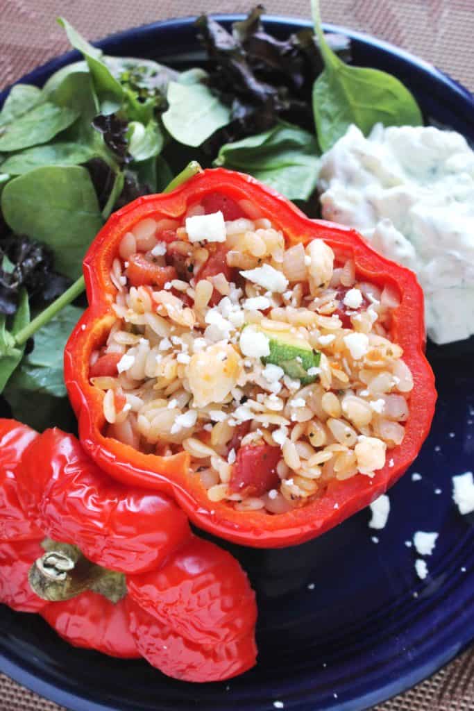 Greek Stuffed Peppers 4