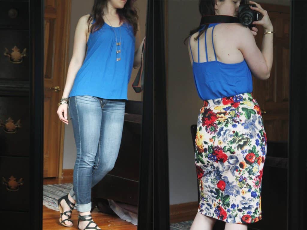 June 2016 Stitch Fix - Collective Concepts Tergeo Strappy Back Top