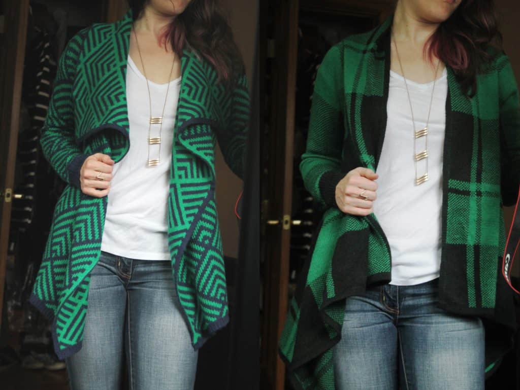 June 2016 Stitch Fix - Pixley Dali Open Drape Cardigan