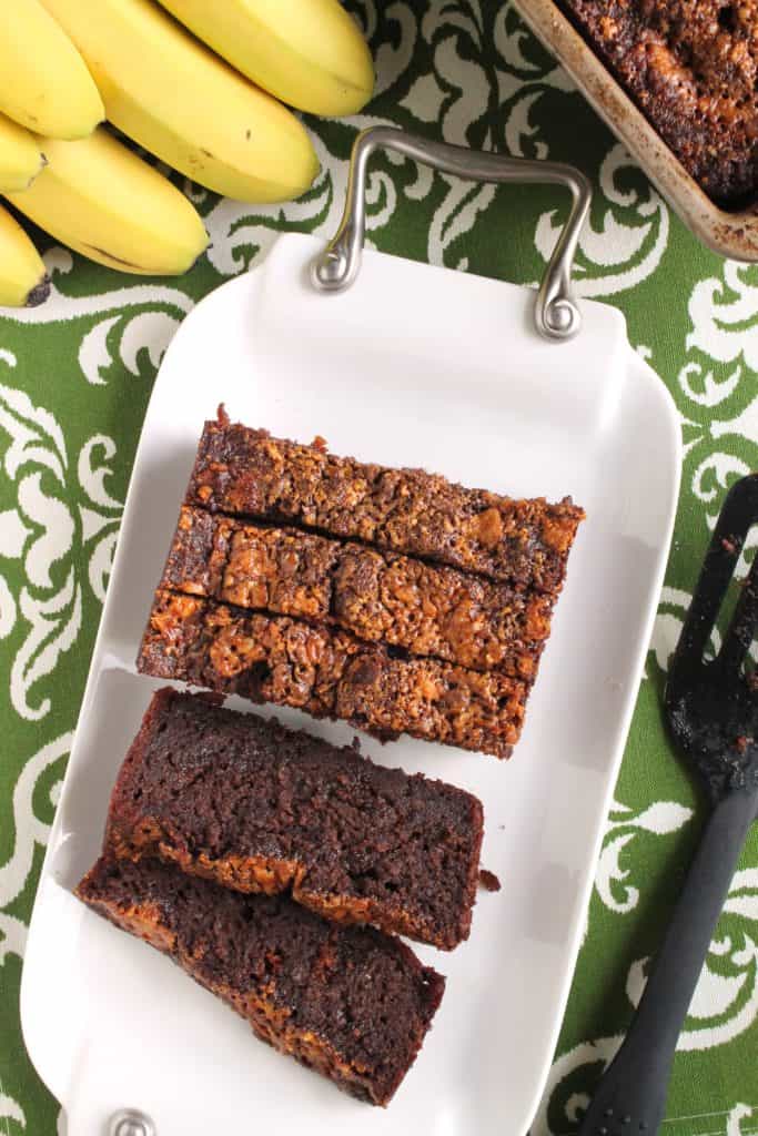Butterfinger Brownie Banana Bread 5