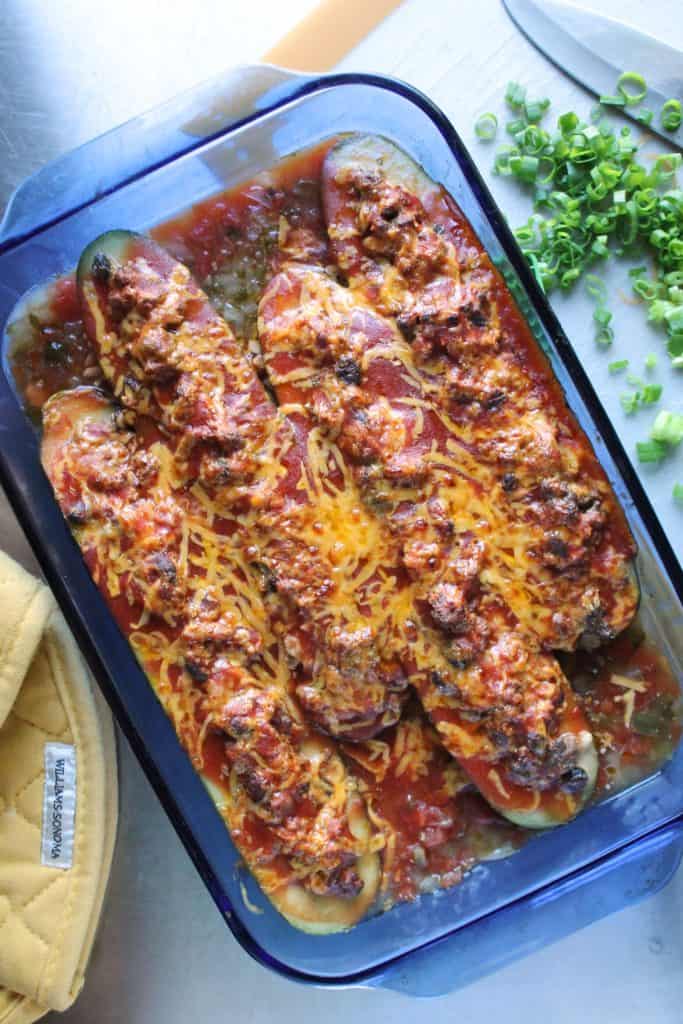 Mexican Stuffed Zucchini Boats 5