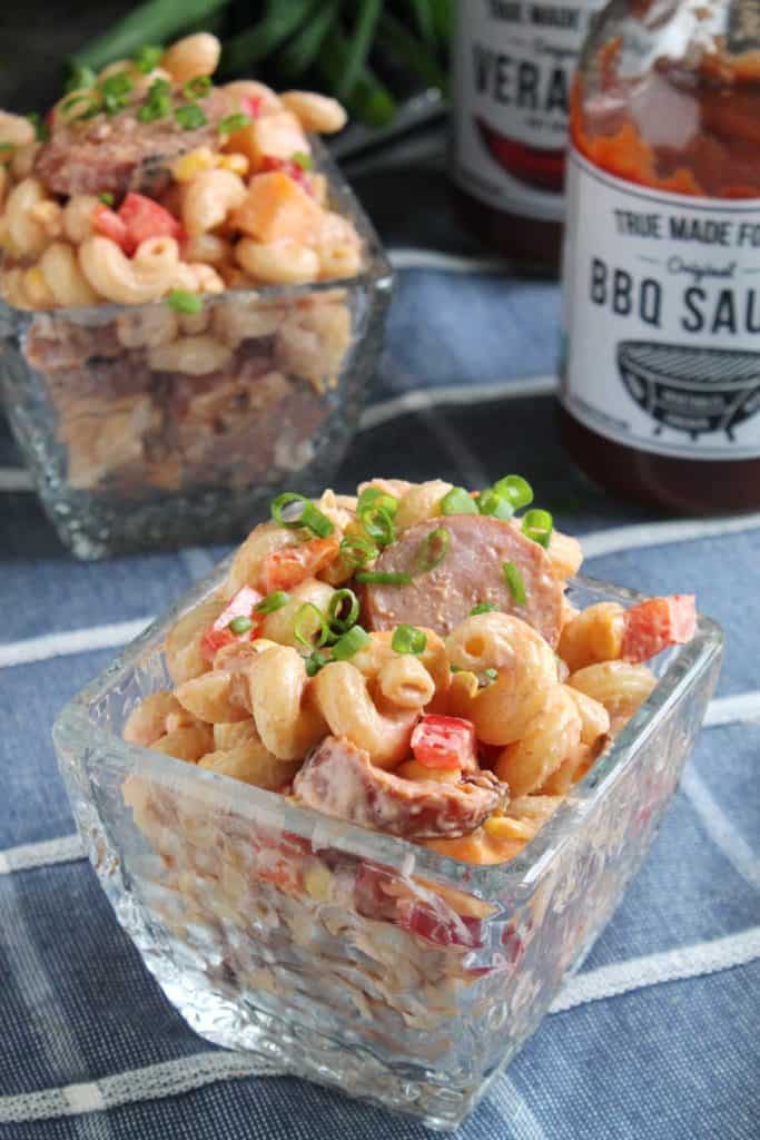 Spicy BBQ Pasta Salad 1