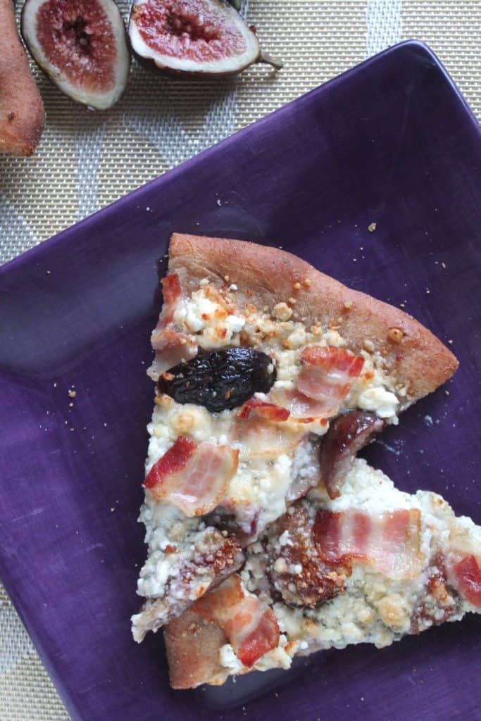 Fig, Bacon, & Blue Cheese Pizza 2