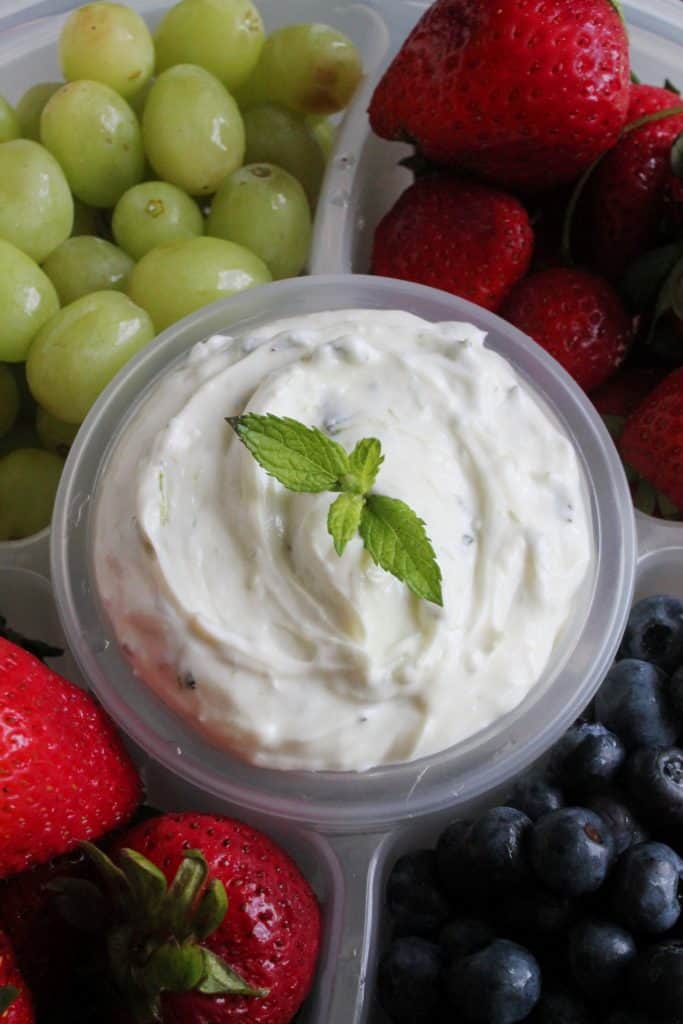 Mojito Greek Yogurt Fruit Dip 1