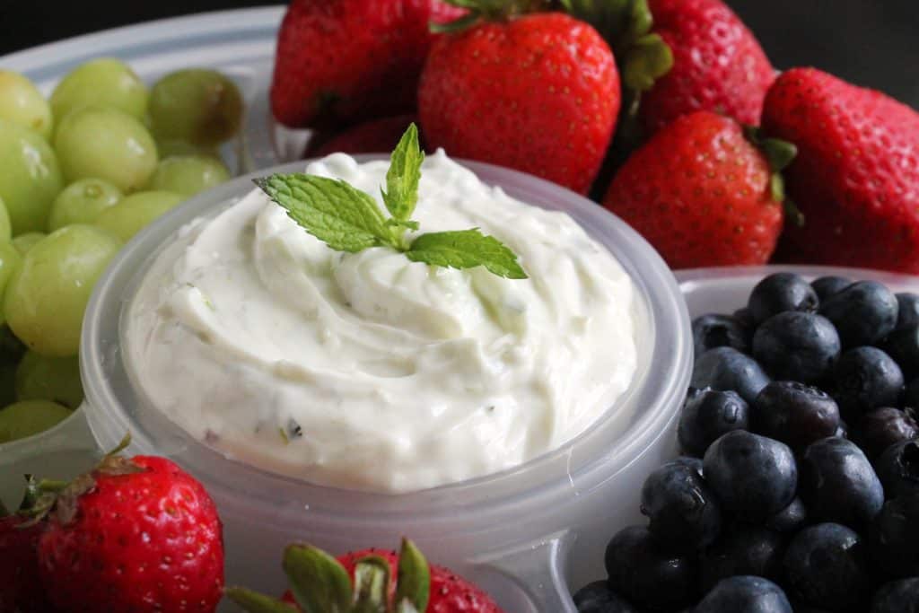 Mojito Greek Yogurt Fruit Dip 2