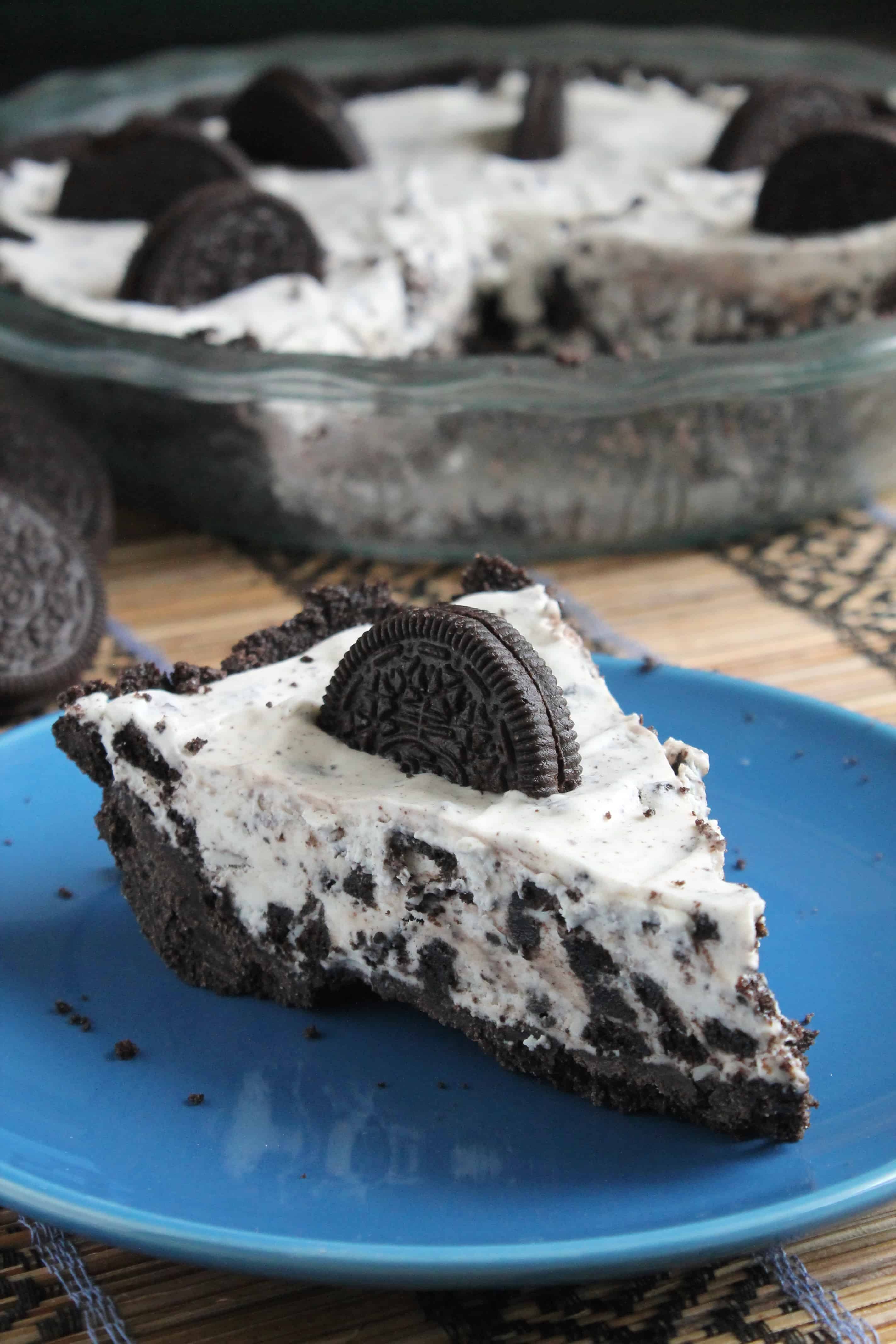 No-Bake Oreo Ice Cream Pie