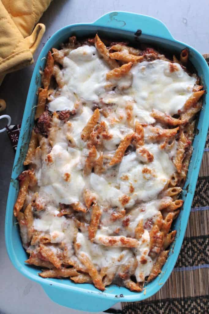 Baked Penne with Slow Cooker Ragu Bolognese 2