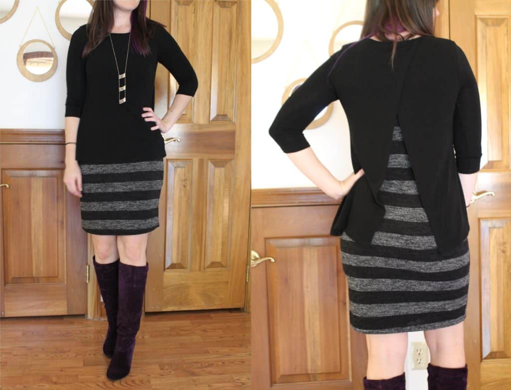 Hailey 23 Joel popover knit dress