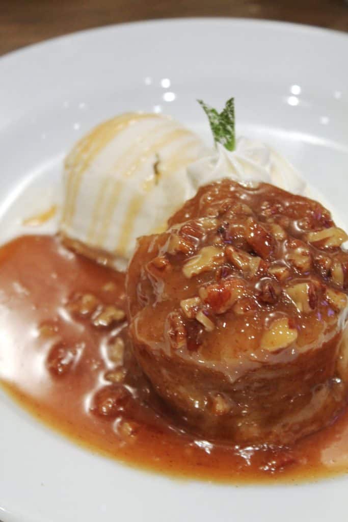 Sticky Bun Bread Pudding