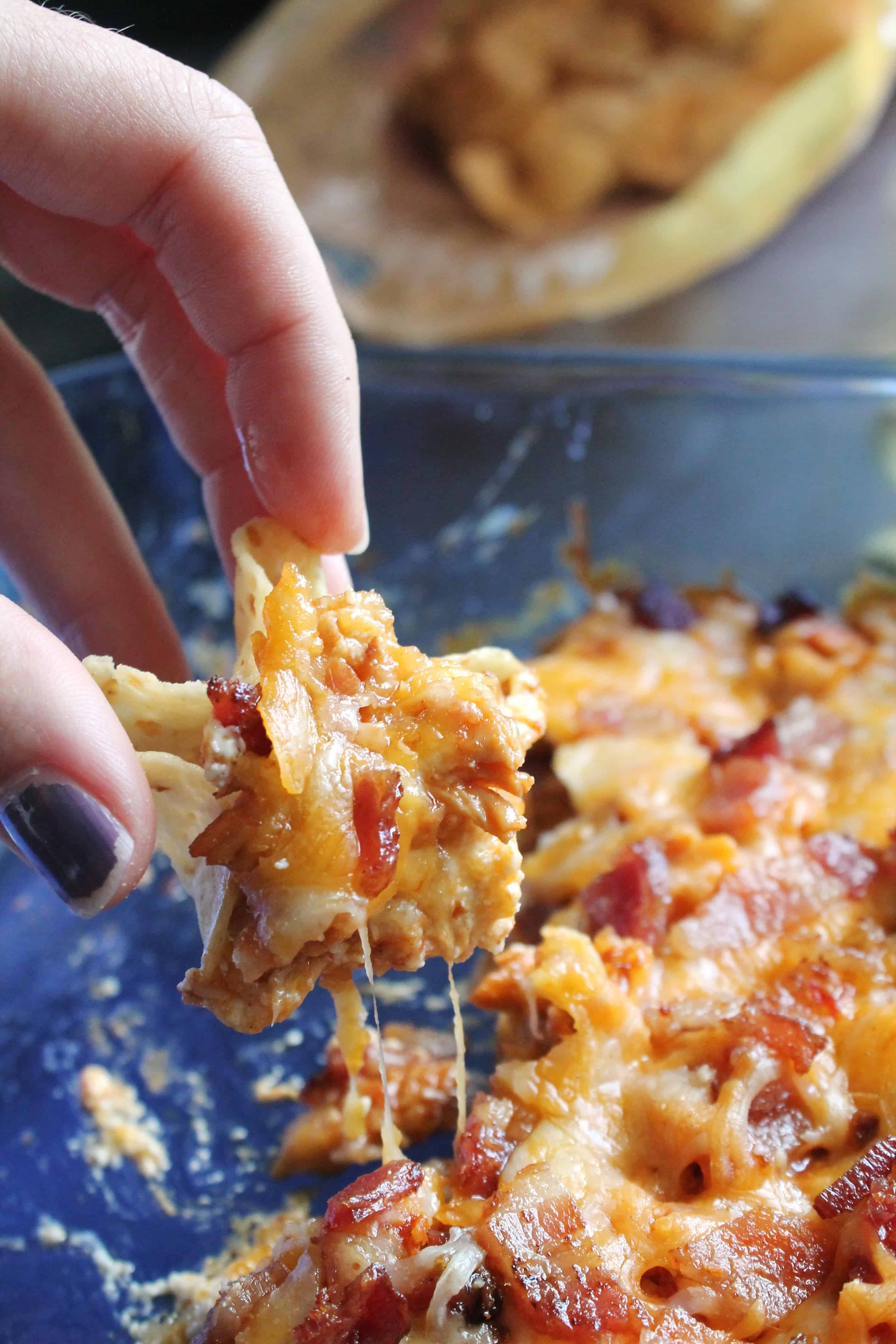 Magic Bacon Chicken Wing Dip