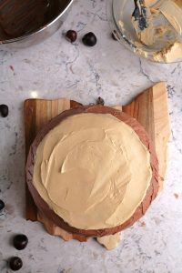 Ohio Buckeye Cake.