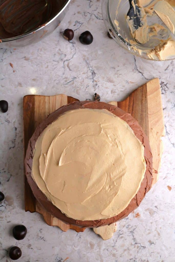 Ohio Buckeye Cake.