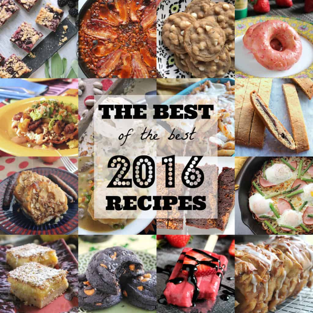 Best of 2016 Recipes