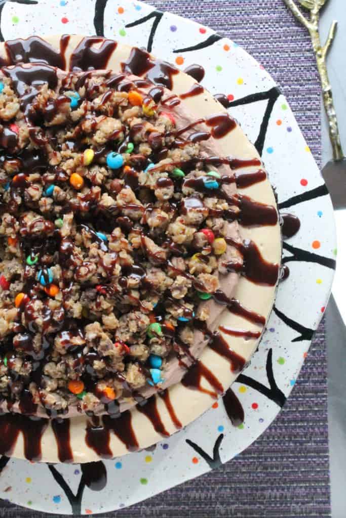 Monster Cookie Dough Cheesecake 4