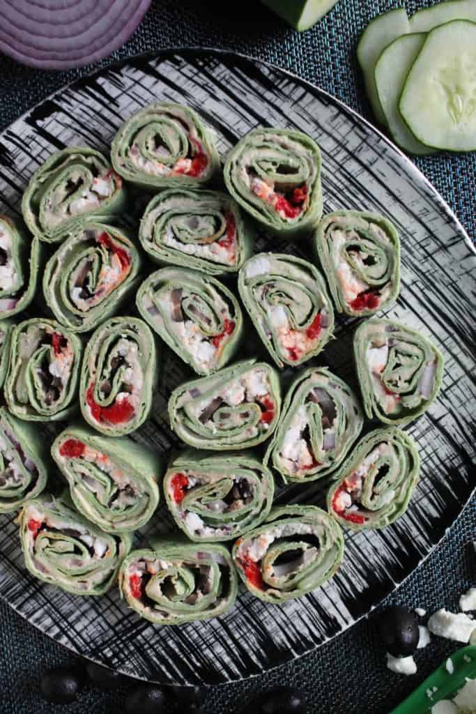 Greek Hummus Pinwheels 2