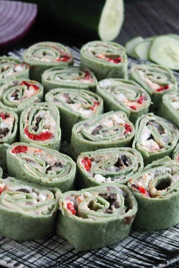 Greek Hummus Pinwheels 3