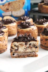 Mini Chocolate Chip Oreo Cheesecakes 2