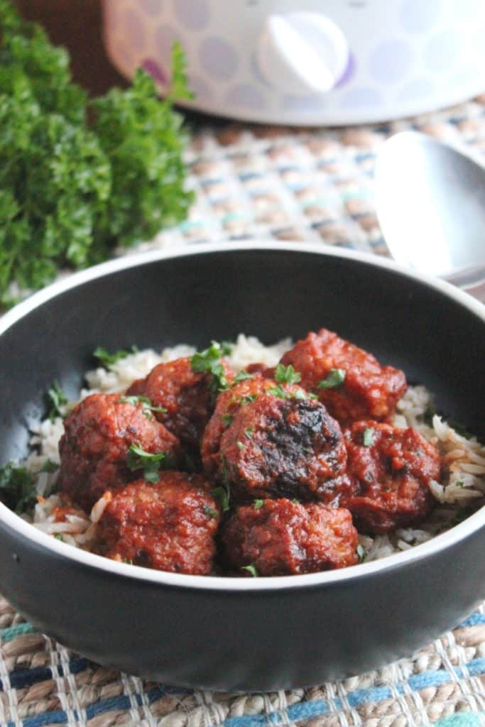 Slow Cooker Greek Meatballs 3