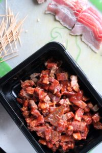 Bacon Wrapped Burnt Ends 2