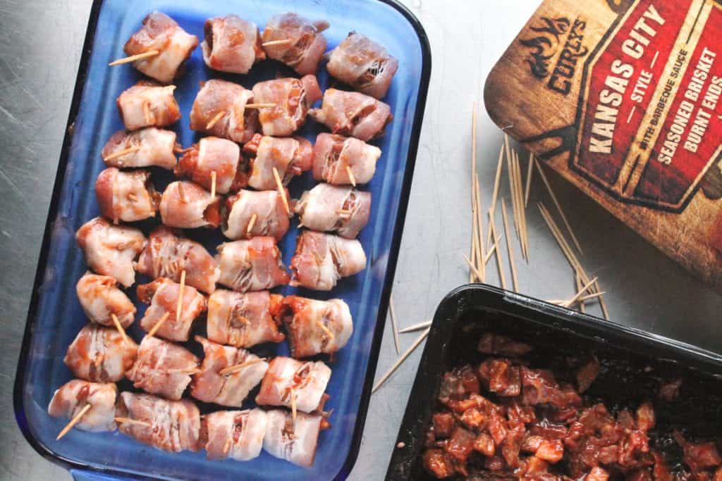 Bacon Wrapped Burnt Ends 3