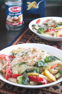 Chicken Alfredo Primavera Penne 1