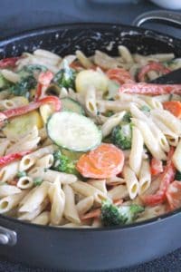 Chicken Alfredo Primavera Penne 4
