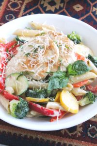 Chicken Alfredo Primavera Penne 5