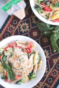 Chicken Alfredo Primavera Penne 6