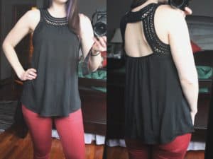 JELLA C Hemant Crochet Detail Top