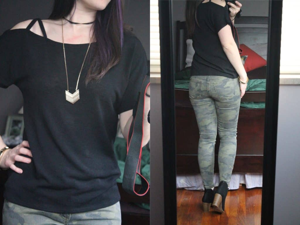 Le Lis Jonesman Cut Out Detail Knit Top