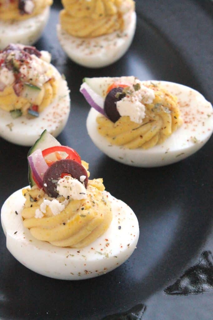 Greek Deviled Eggs 1
