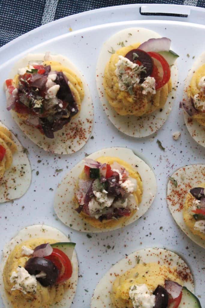 Greek Deviled Eggs 2