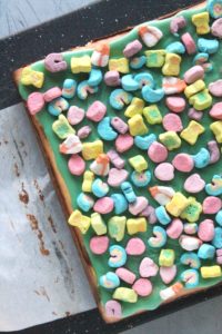 Lucky White Chocolate Cheesecake Bars 2