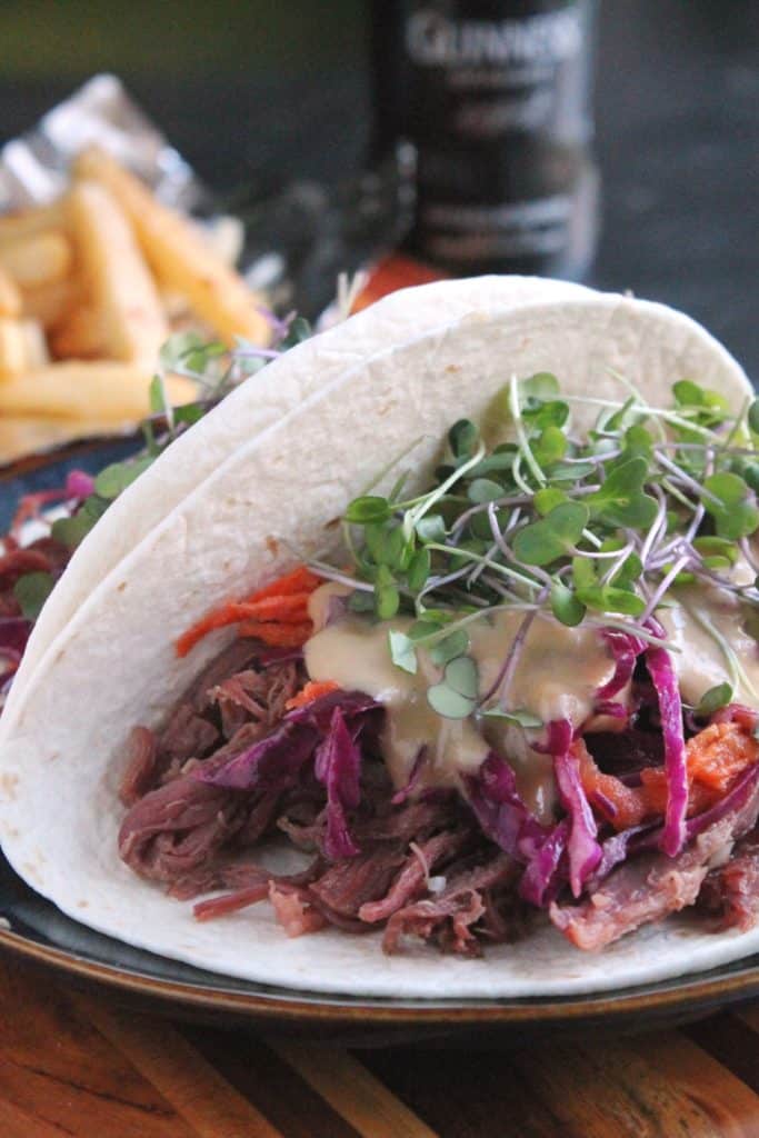 Slow Cooker Corned Beef Tacos 4